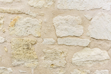 Close up natural old brick wall background