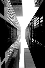 Looking upwards in Toronto