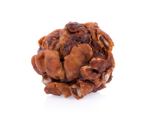 Tamarind isolated on the white background