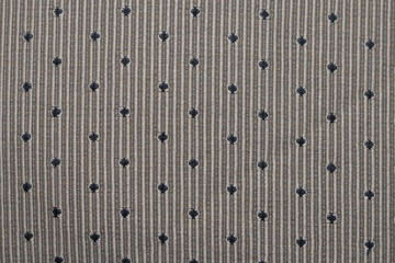 Closeup of vintage fabric texture. Fabric pattern design or upholstery abstract background