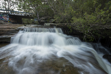 Small waterfalls near Sydney