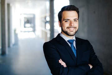 Fototapeta premium Geschäftsmann Businessman
