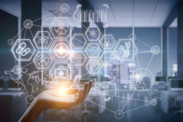 Digital medicine concept