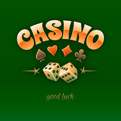 casino logo sign