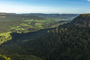 Naklejka premium Nature of Kangaro valley in Southern highlands, Sydney