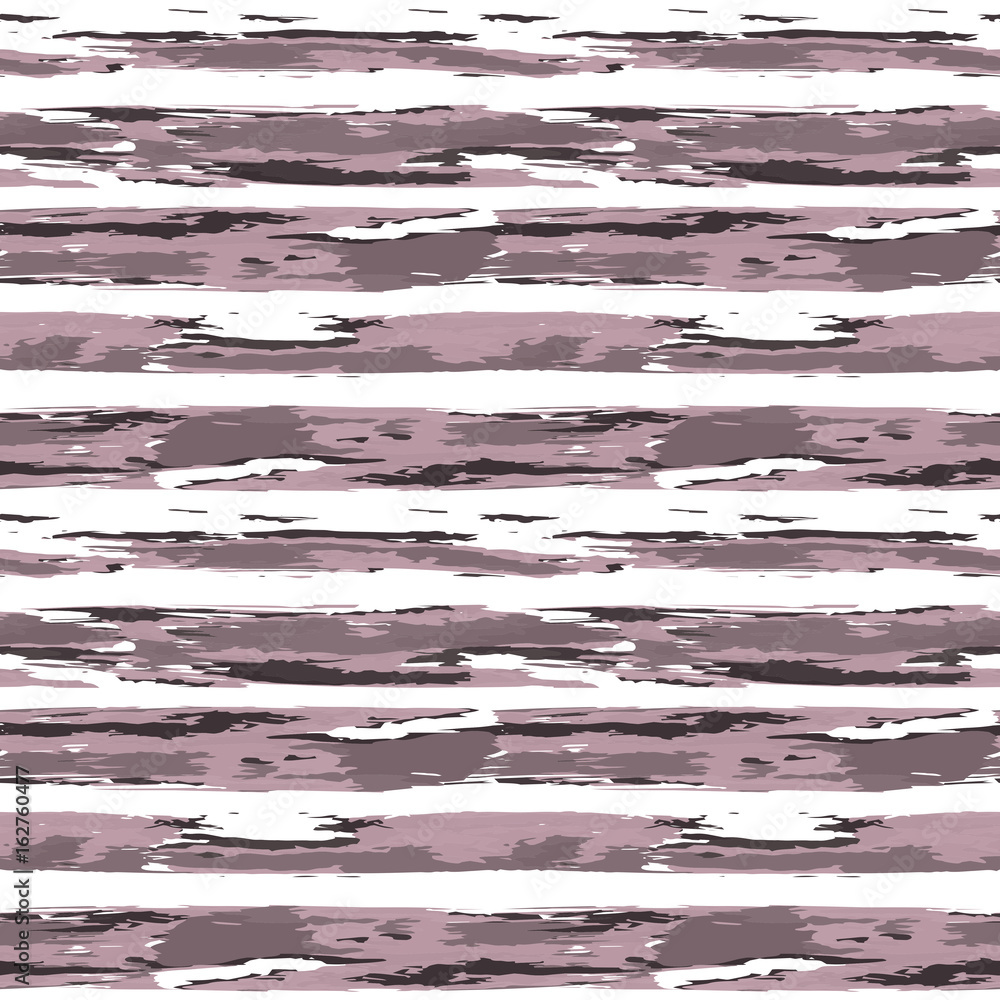 Poster abstract vector seamless pattern with brush strokes.