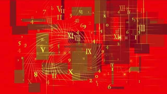 4k Abstract computer business square swirl number,alphabet matrix,finance market,information data,decryption encryption passwords,digital technology science,time space,computing info background.
