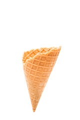 Waffle cup isolated