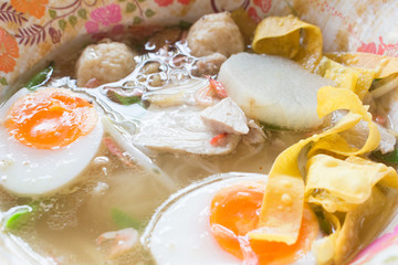 タイ　そば　クエイティオスコータイ