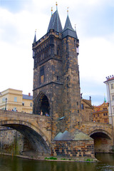 Charles Bridge Tower in Prague