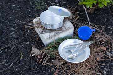 Obraz premium camping