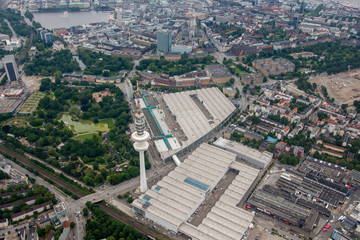 Hamburg, Germany - Panorama from above