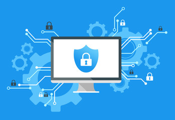 Cyber Security Vector