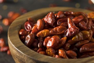 Organic Dry Small Pequin Chili Peppers