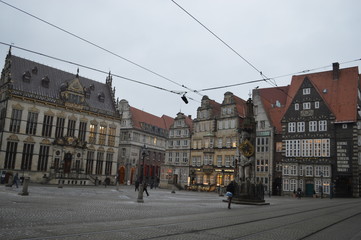 The town hall in Bremen, Germany