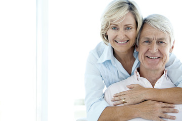 Portrait of a Happy retired senior couple