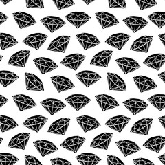 Diamond Seamless Pattern Vector