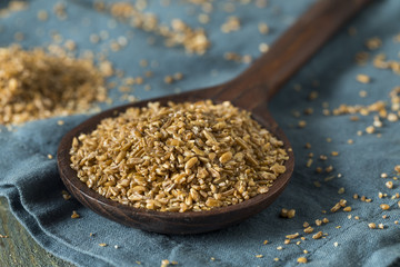 Raw Organic Brown Bulgar Wheat