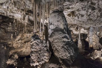 The Balcarka Cave in the Moravsky Kras,