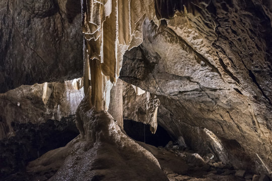 The Balcarka Cave In The Moravsky Kras,