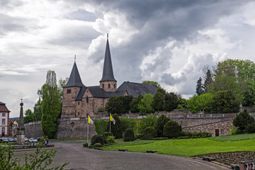 Fototapeta na wymiar Michaelskirche in Fulda
