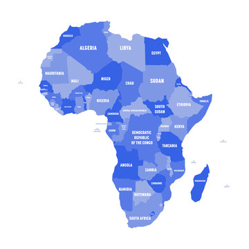 Map Africa
