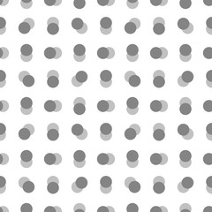 bstract Seamless Pattern Round Dot with Shadow