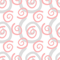 Spiral Abstract Seamless Pattern