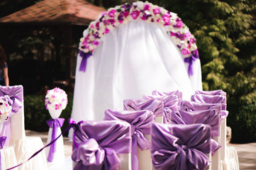 wedding ceremony decoration, wedding arch