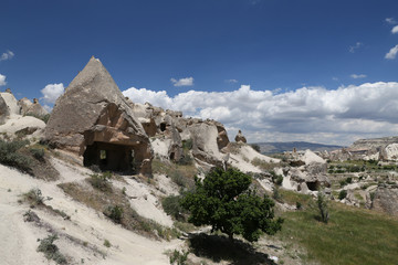 Rock Formations in Cappadocia, Turkey