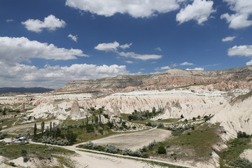 View of Cappadocia in Turkey