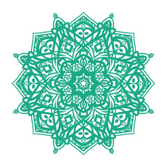 Mandala. Coloring page. Vintage decorative elements. Oriental pattern, vector illustration.a