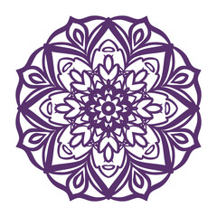 Mandala. Coloring page. Vintage decorative elements. Oriental pattern, vector illustration.c