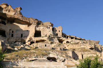 Rock Formations in Cavusin Village,  Cappadocia