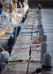 Tied up boats - 162784469
