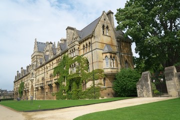 Meadow Building looking northwest, back towards St Aldate's Street, Oxford