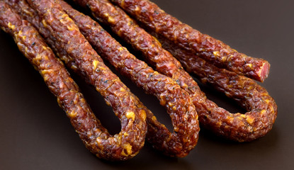Snack stick smoked sausage