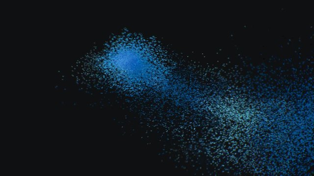 Close version of 4k cloud computing concept of thousands of numbers in a cloud moving with the wind. Comes with the Alpha Matte.