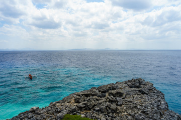 Seascape of Fortune island