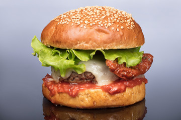 Burger With Vegetables