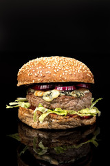 Burger With Vegetables