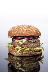 Burger With Vegetables
