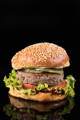 Burger With Vegetables