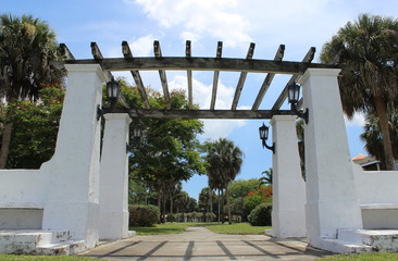 Florida pergola