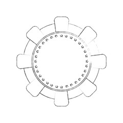 Award ribbon isolated icon vector illustration graphic design