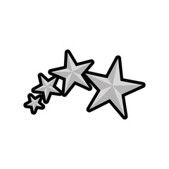 Obraz premium Star medal shape icon vector illustration graphic design