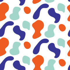 Camouflage seamless vector pattern.