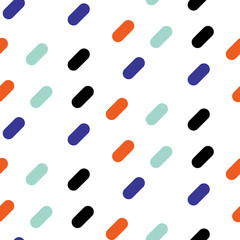 Diagonal bold lines seamless vector pattern.