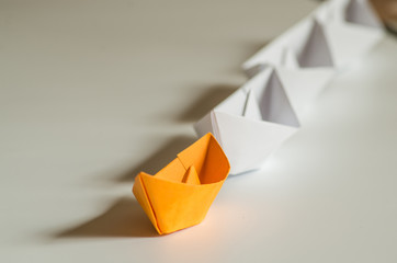 leadership concept paper ships