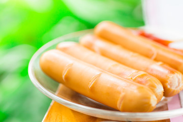 Sausage, breakfast for everyone